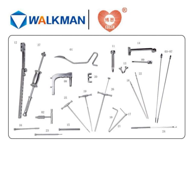 Tibial Interlocking Nail Cerrahi Aletler