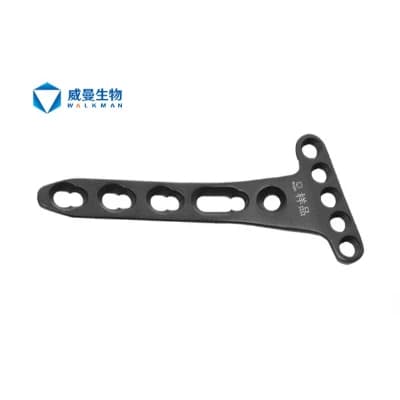 Volar Distal Radius Locking Compression Plate (T-Shape, Oblique)